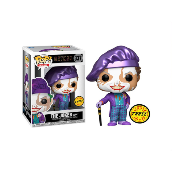 Funko POP! HEROES - The Joker Batman 1989 - 337 - Limited Edition CHASE