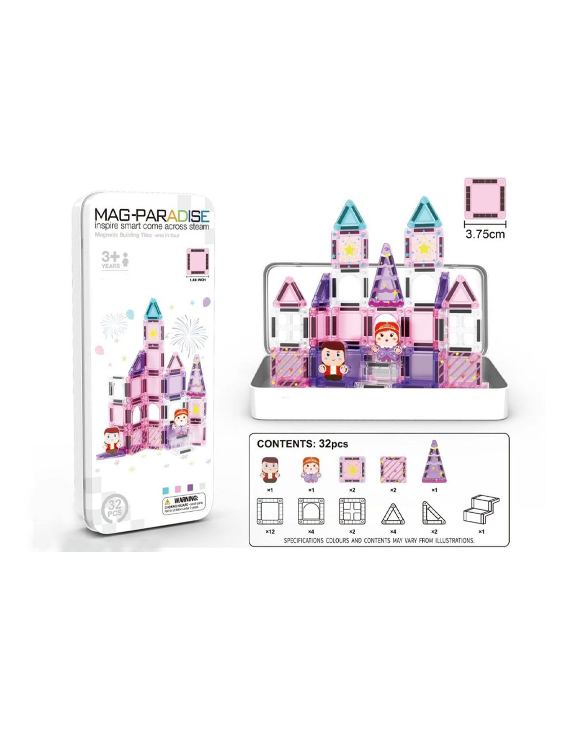 MAG-PARADISE - Nano Piastrelle 35 pcs - PRINCESS
