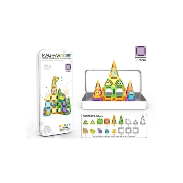 MAG-PARADISE - Nano Piastrelle 35 pcs - MONSTER