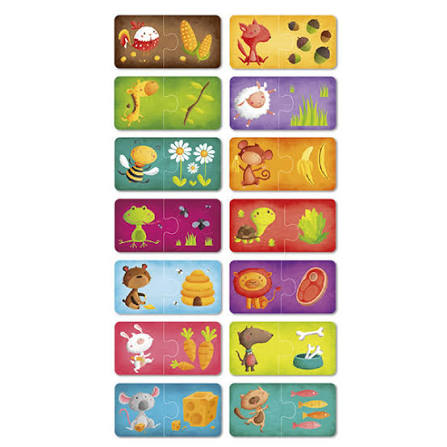 Puzzle Educativo - ANIMAL'S FOOD - immagine 2