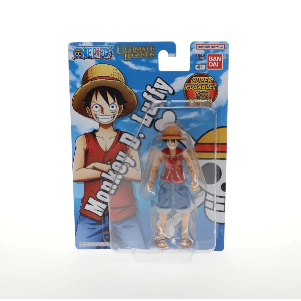 One Piece - Personaggio articolato cm12 - MONKEY D. LUFFY