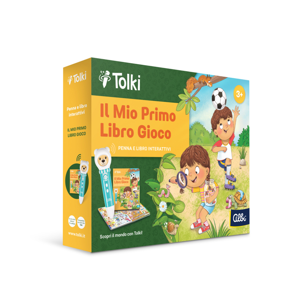 TOLKI - Il Mio Primo Libro Gioco - Penna e Libro Interattivi