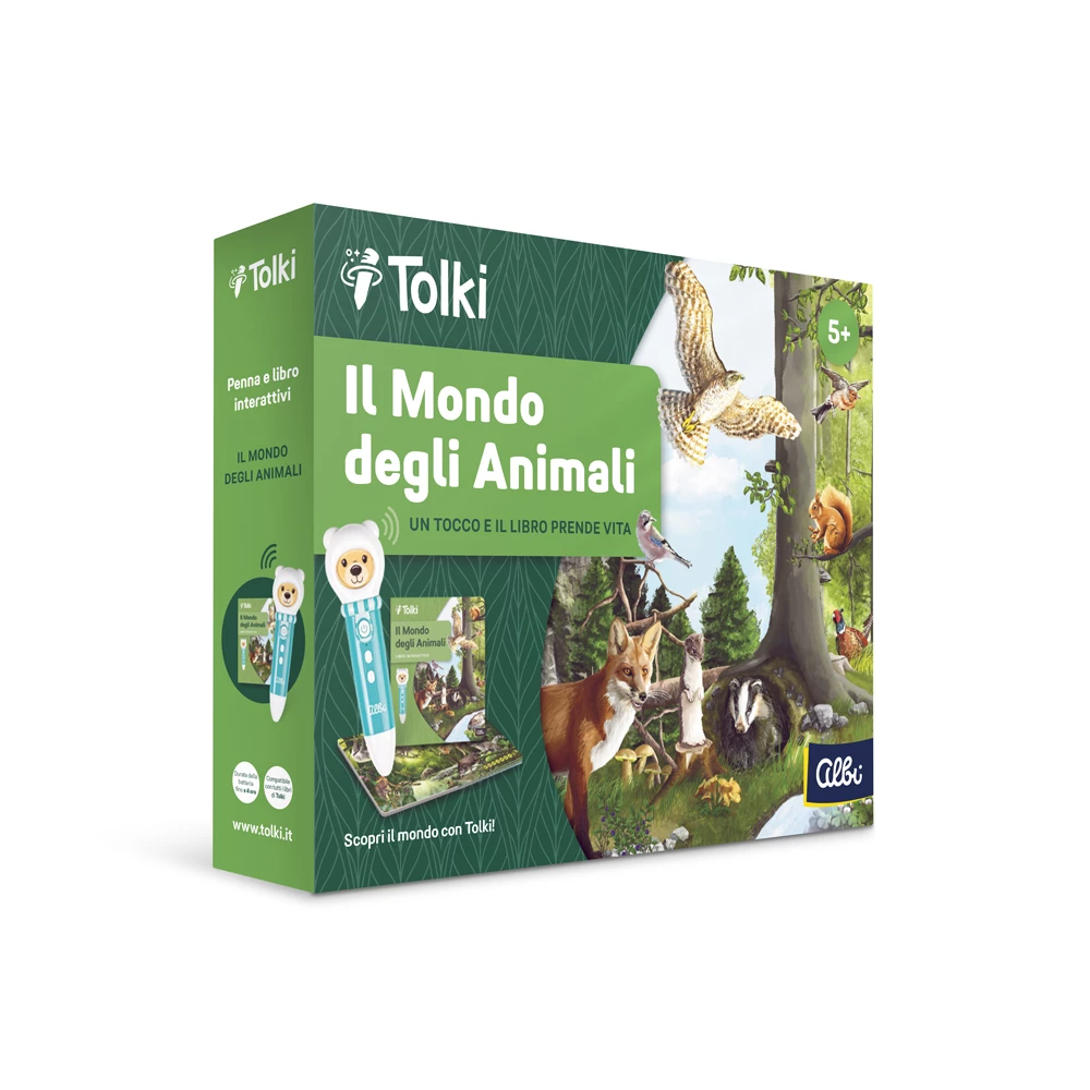TOLKI - Il Mondo Degli Animali - Penna e Libro Interattivi