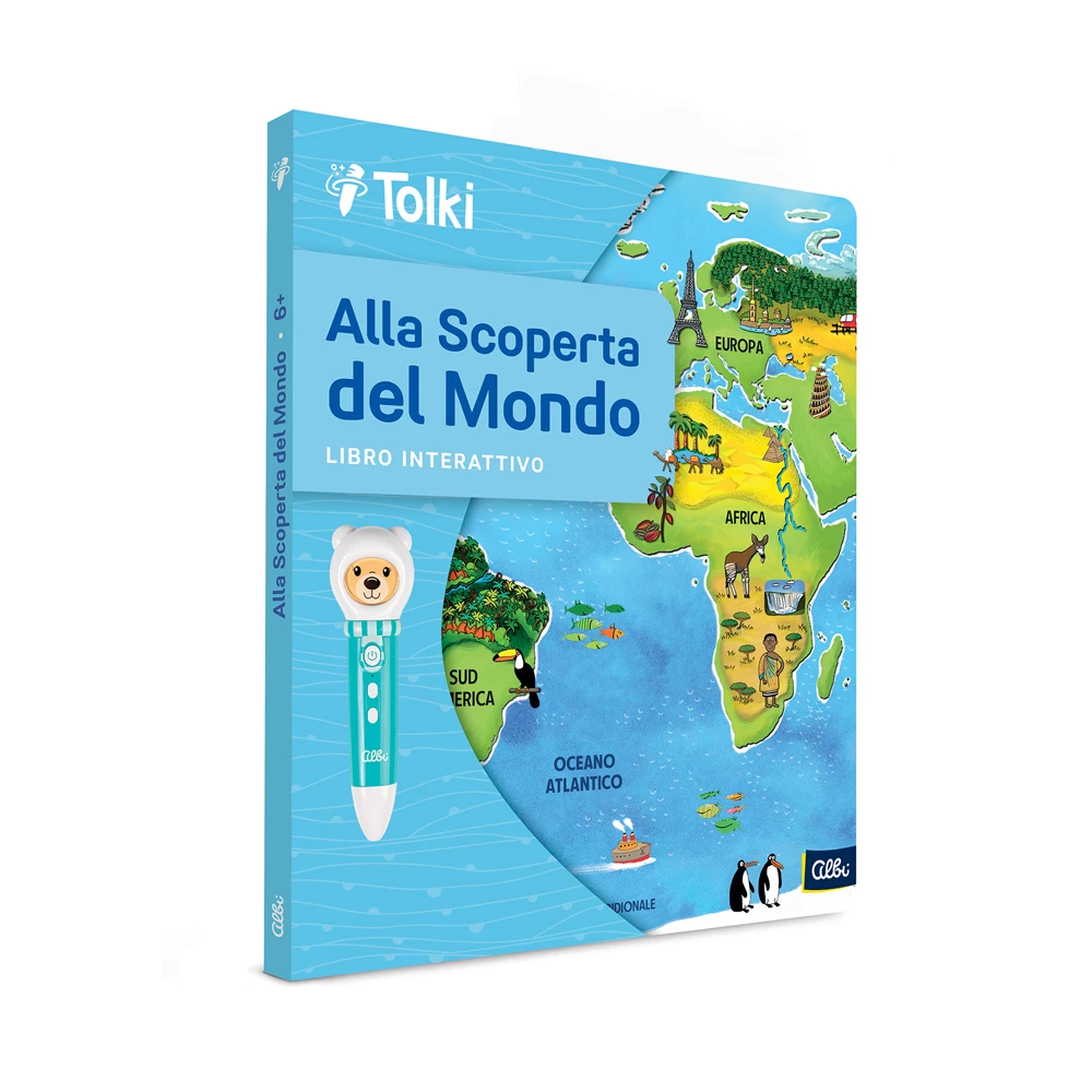 TOLKI - Alla Scoperta Del Mondo - Libro Interattivo - immagine 2