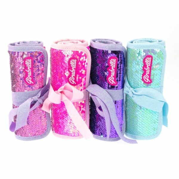 Girabrilla -Puffer pencil case-roll 19014