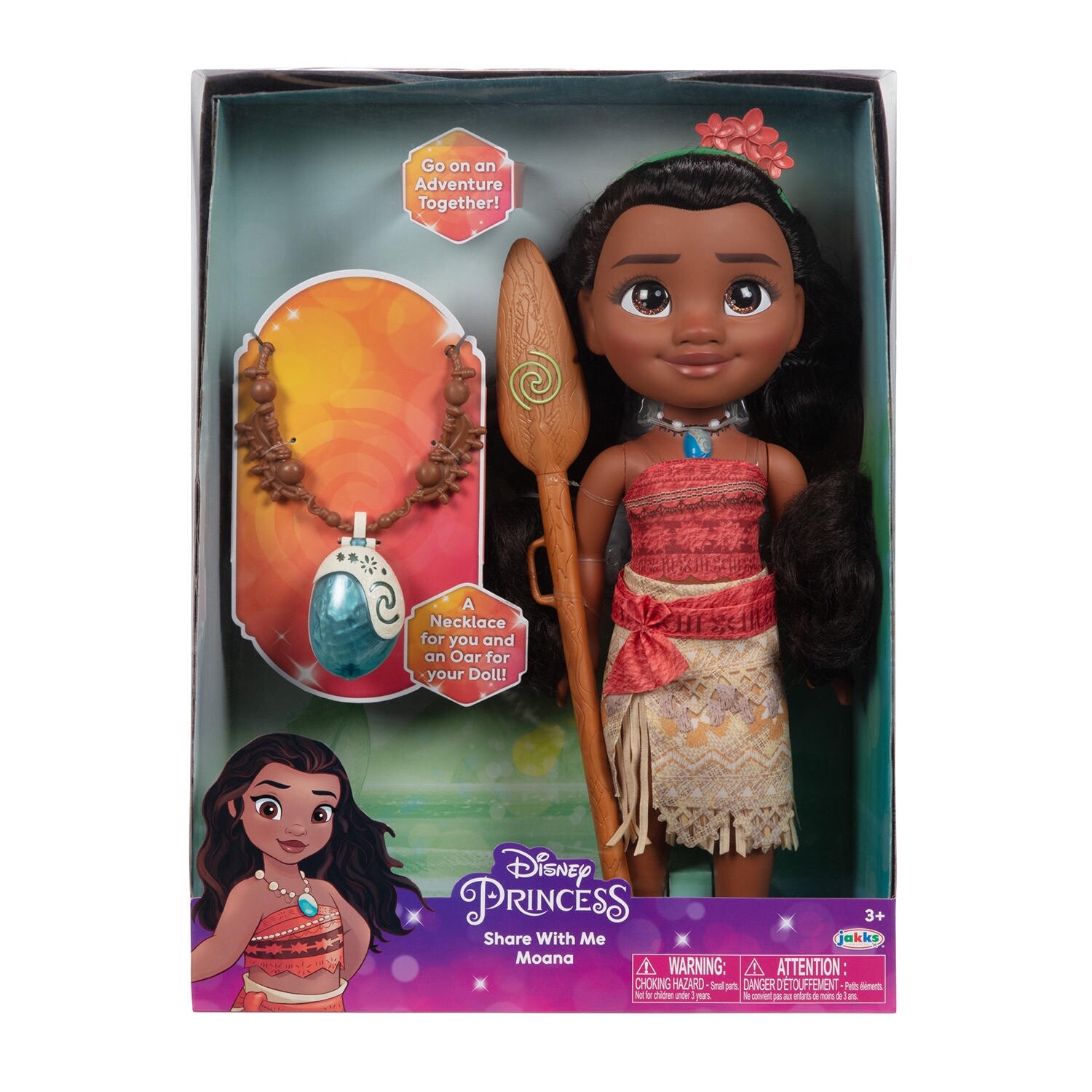 Oceania - VAIANA Large Doll Jakks cm35 con accessori