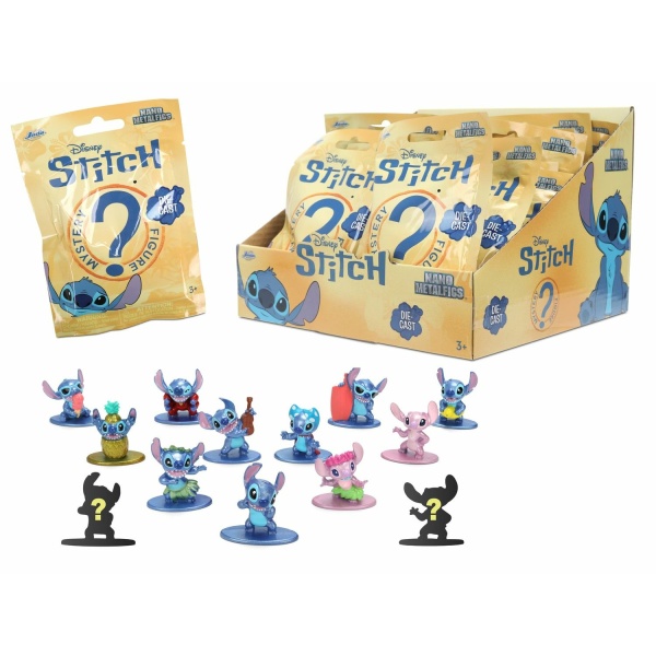 Stitch - Blind Bag - Personaggi in metallo, cm4