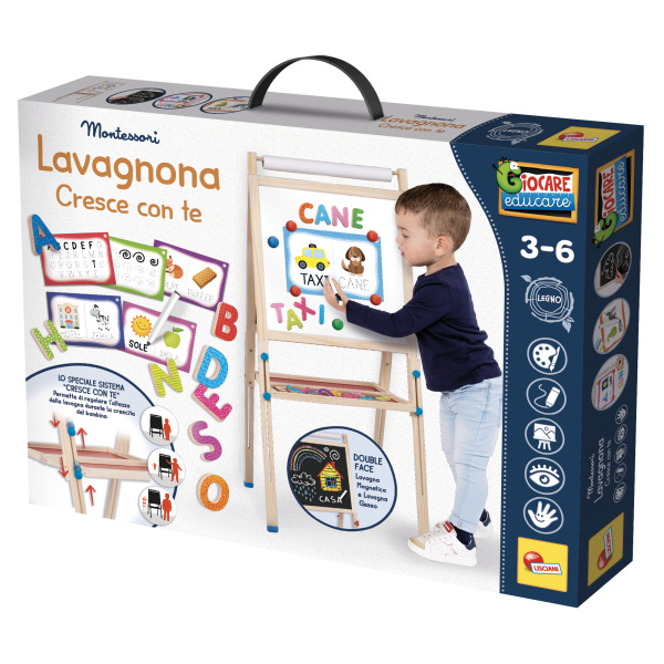 Lavagna Cresce con Te - Montessori