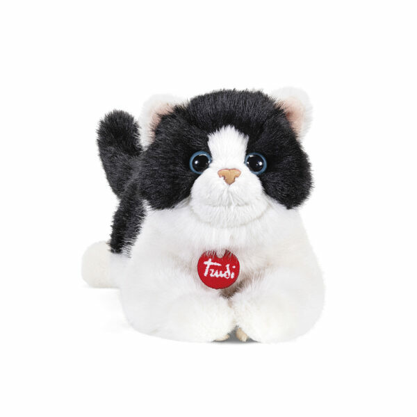 Peluche - Gatto Matilda Bianco e Nero - S