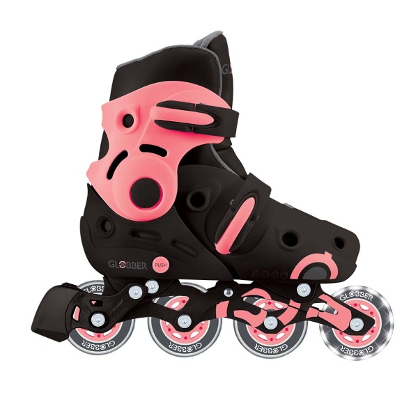 GLOBBER - GO SKATES LIGHTS - Coral Pink - 34/37