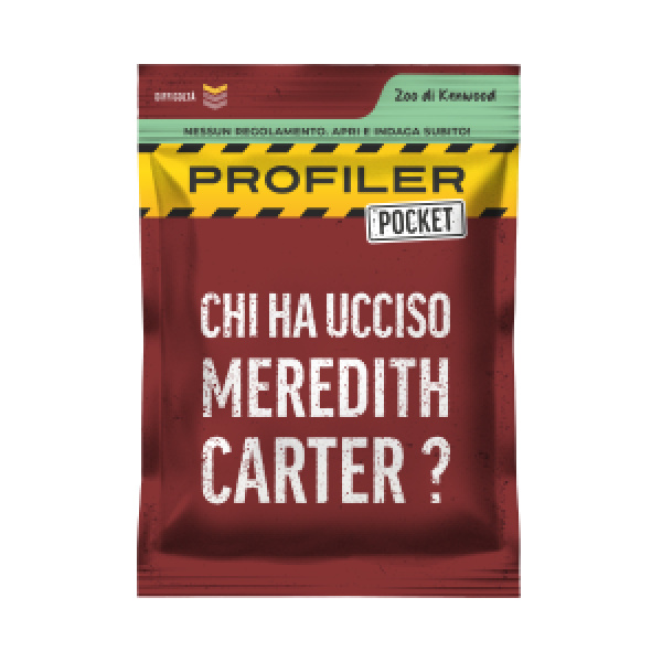 PROFILLER POCKET - Chi Ha Ucciso Meredith Carter?