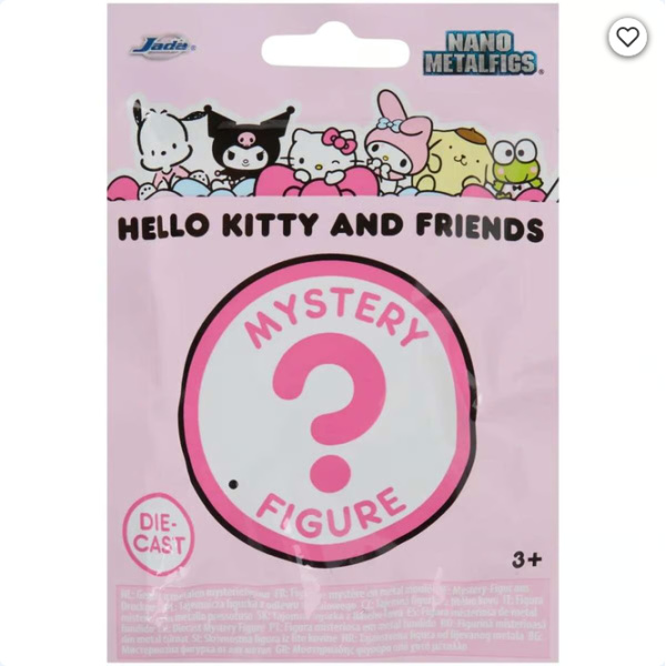Hello Kitty and Friends - Blind Bag - Personaggi in metallo, cm4