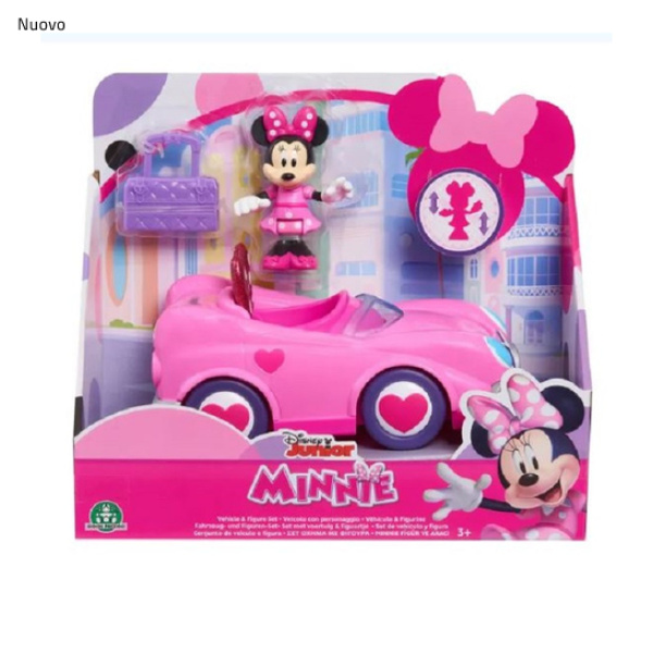 Minnie con auto