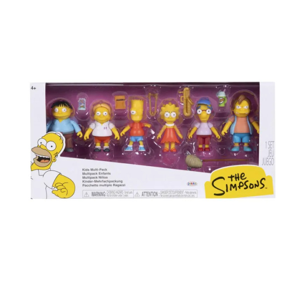 The Simpsons - Set 6 personaggi articolati
