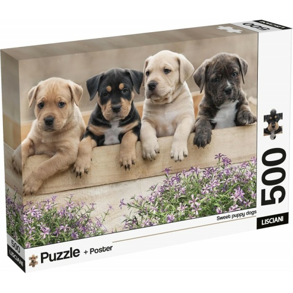 Puzzle 500 pezzi + poster - CAGNOLINI